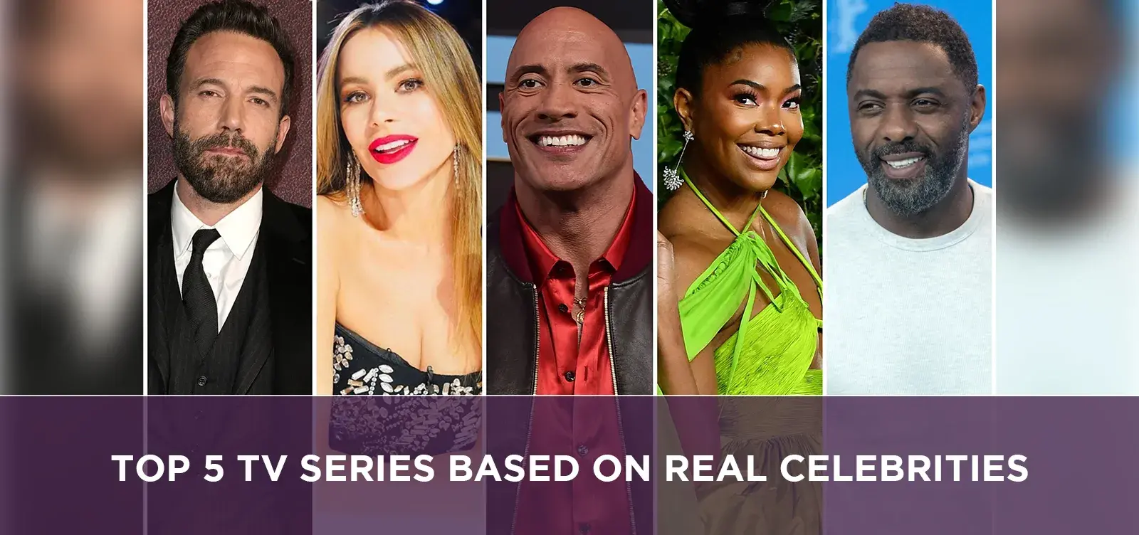 Top 5 tv series based on real celebrities