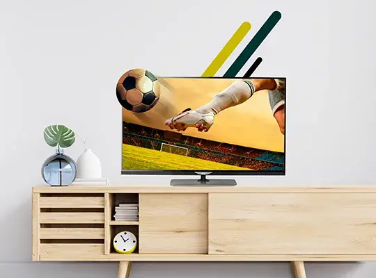 Built with the highest-quality TV in mind
