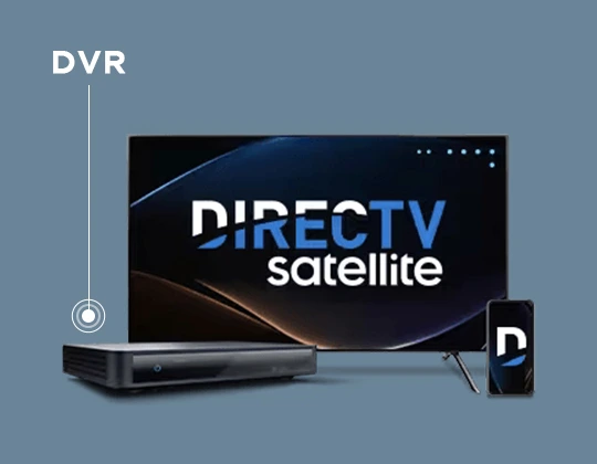 DVR storage with Directv