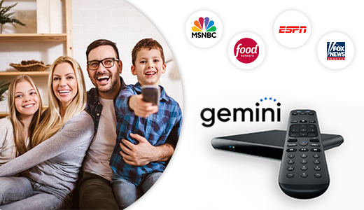 Gemini device brings your favorite apps and channels